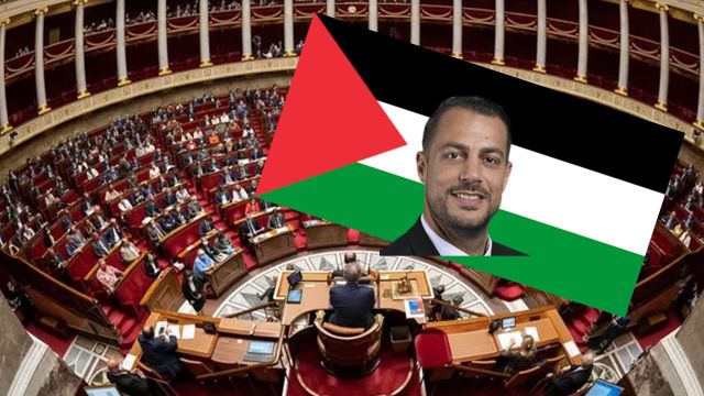 Drapeau palestinien à l’Assemblée nationale : Le député LFI Sébastien Delogu exclu pendant 15 jours