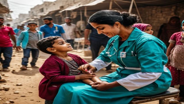 Gaza : l’ONU réclame une pause humanitaire dans les combats pour vacciner 640.000 enfants contre la polio